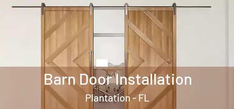 Barn Door Installation Plantation - FL